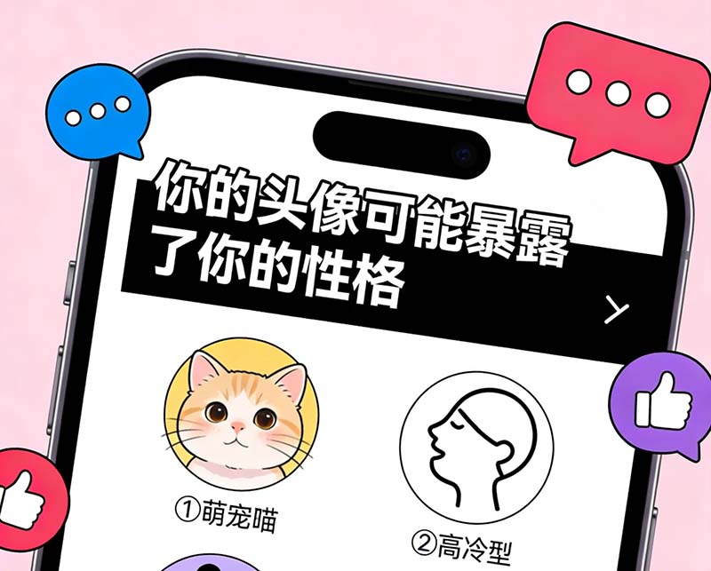 头像心理学：你的头像可能暴露了你的性格