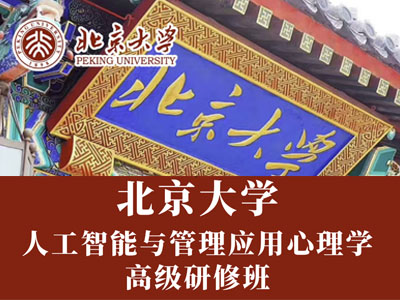 北京大学人工智能与管理应用心理学高级研修班